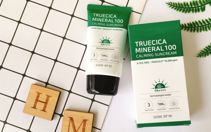 Some By Mi Truecica Mineral 100 Calming Suncream SPF50+/PA+++