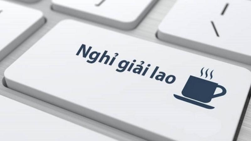 Nghỉ giải lao giữa buổi học