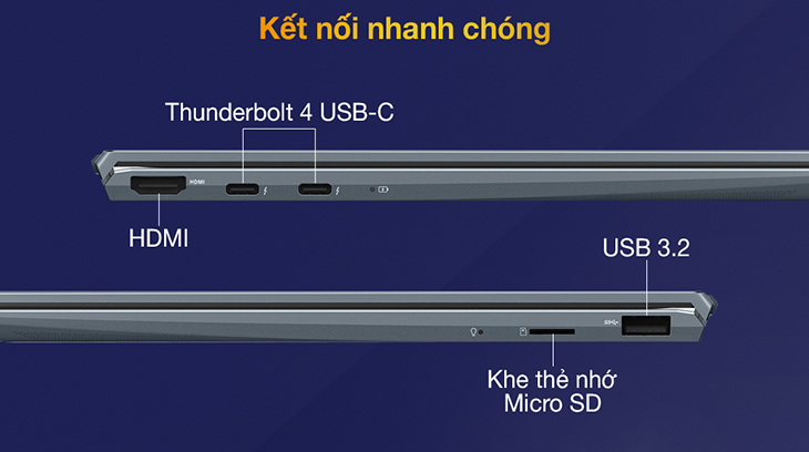 Chọn laptop có đa dạng cổng kết nối