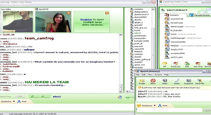 Phần mềm Camfrog kết nối mọi người với nhau
