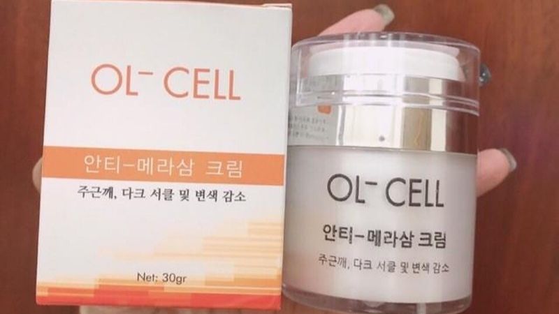 Kem trị nám, tàn nhang hiệu quả Ol cell đến từ Hàn Quốc