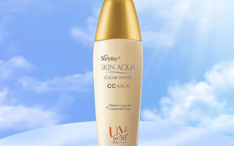 Sữa chống nắng tạo nền trắng mịn Sunplay Skin Aqua Clear 25g