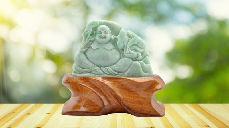 Phật Di Lặc đá cẩm thạch